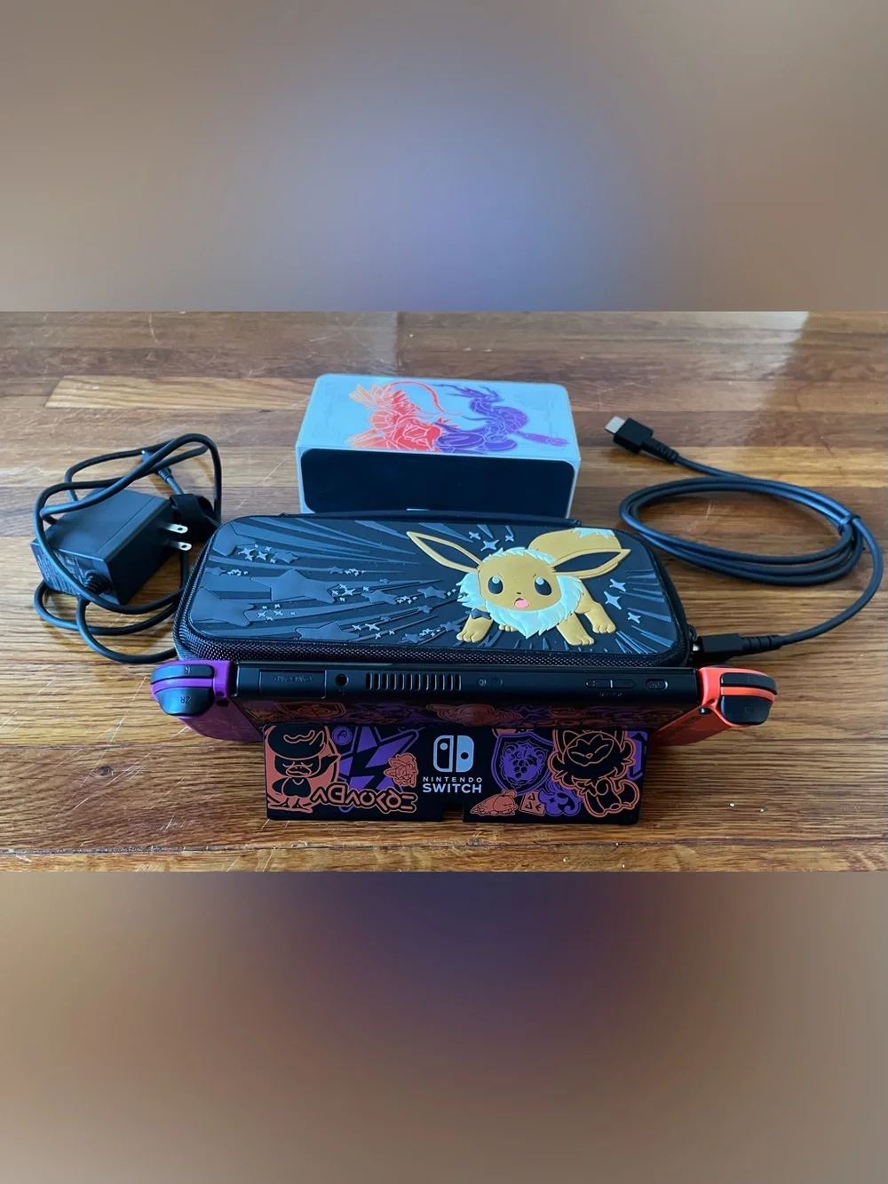 Nintendo Switch (OLED Model) Pokémon Scarlet & Violet Edition/Fifa 23 & CTR Game